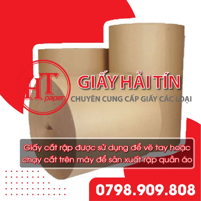 Giấy cắt rập sử dụng trong ngành may